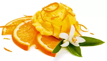 Ben and Jerry's Orange Cream Dream Ice Cream