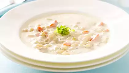Delicious New England Clam Chowder